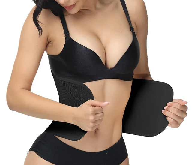 Waist Trainer Cincher Shaping Belt - Black
