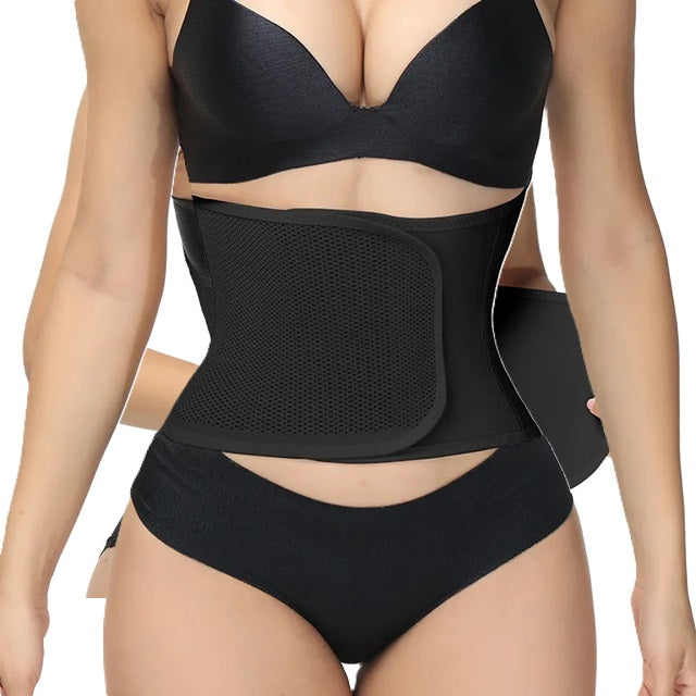 Waist Trainer Cincher Shaping Belt - Black
