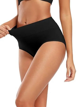 High Waist Shaping Control Brief - Black