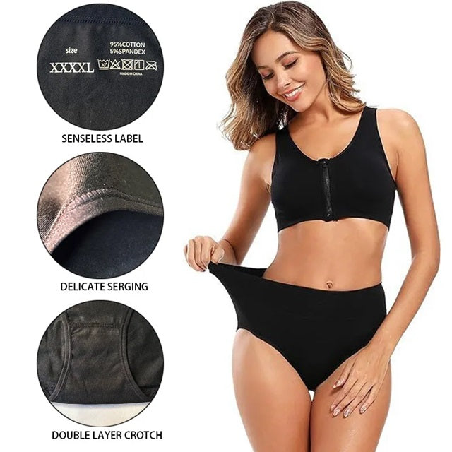 High Waist Shaping Control Brief - Nude Beige