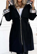 Womens Spring Summer Hooded Coat